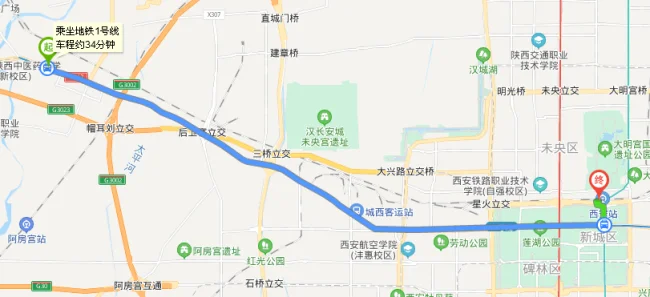 从西安火车站坐地铁到西安北火车站在哪上车（哪站地铁离西安站最近）2