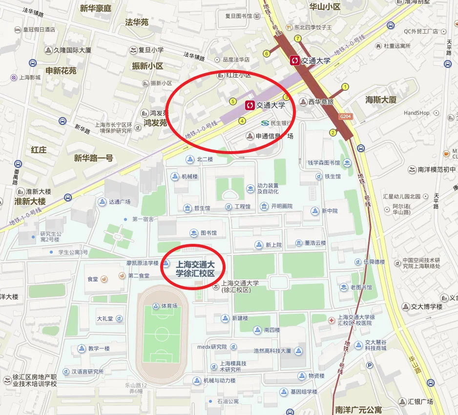 上海交通大学地铁站怎么走（上海地铁交大线站）1