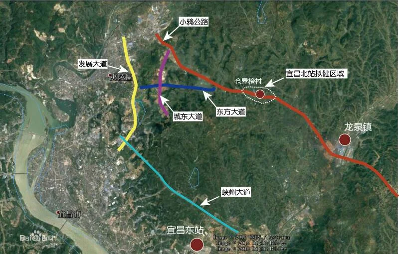呼南高铁宜昌北站最终选址（高铁宜昌北站最新规划）1