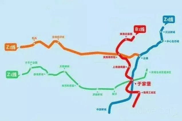 关于天津静海团泊新城东区的地铁轻轨还有没有（团泊东区地铁规划）