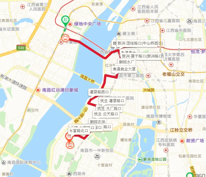 南昌地铁1号线中山桥是那一站（南昌中山桥地铁规划）3