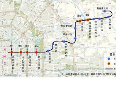 请问北京地铁3号线和12号线在哪（北京市地铁3号线路图）
