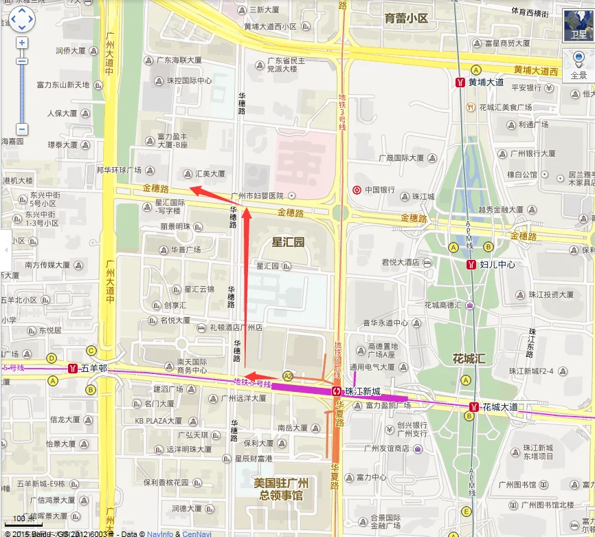 广州珠江新城地铁现有几个出口（珠江新城地铁出口的写字楼）2