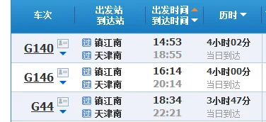 从天津站坐高铁至镇江南站位多少千米（镇江到天津高铁）3
