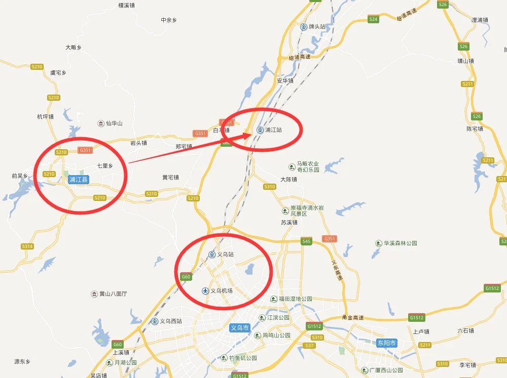 浦江高铁站建哪里（义乌浦江建德高铁）