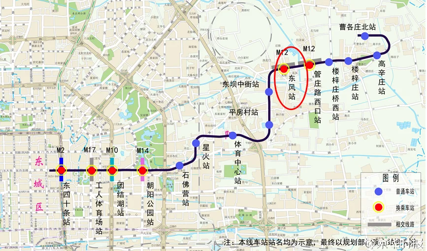 北京地铁12号线长春桥站 出口有几个(北京地铁12号线东风站在哪)