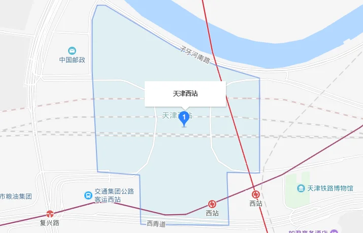 天津火车站的天津西和天津北有什么区别(天津西铁路)2