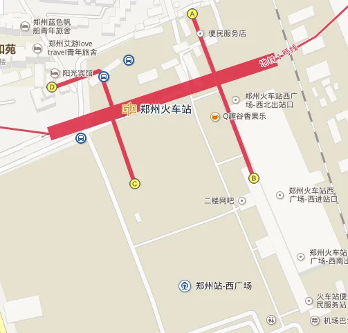 郑州火车站地铁口在哪（郑州地铁一号线火车站站在那个广场）2