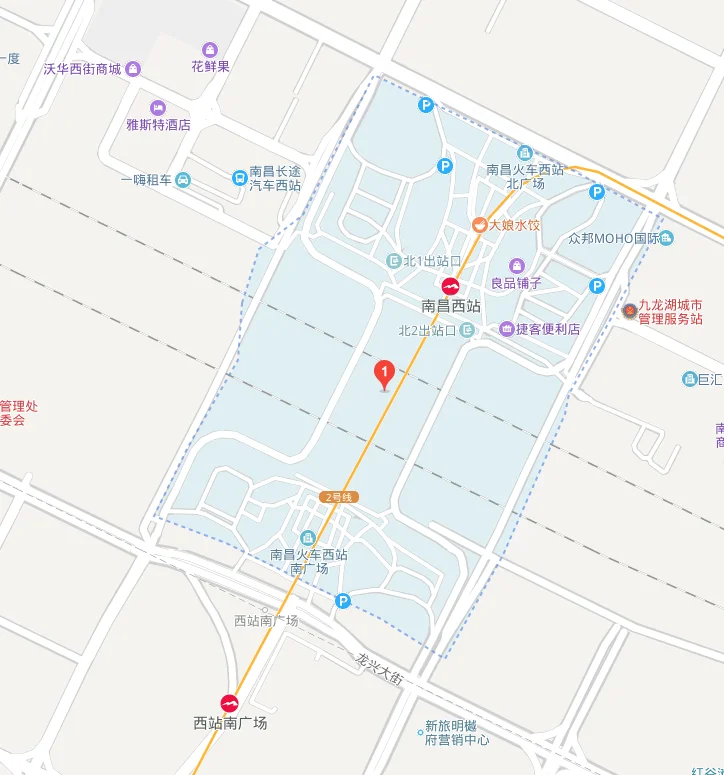 八一广场地铁：站到南昌西站地铁站怎么走（奥体广场到南昌西地铁）3