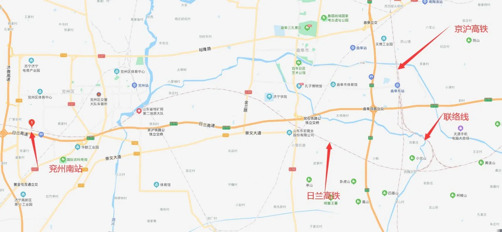 兖州有几个高铁站 兖州高铁站在哪里（兖州高铁站）2