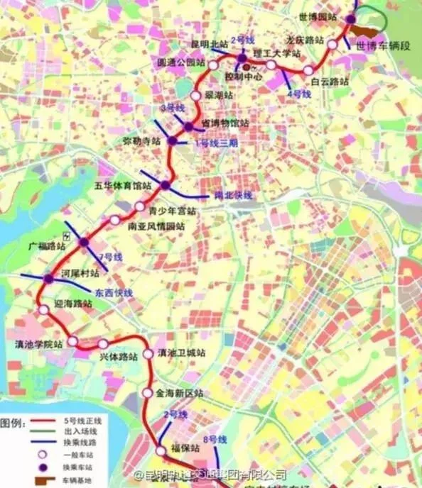 昆明地铁各线路运行时间（昆明9号地铁线开通时间表）