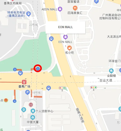 广州番禺广场地铁站在哪里（番禺广场地铁站进口站）