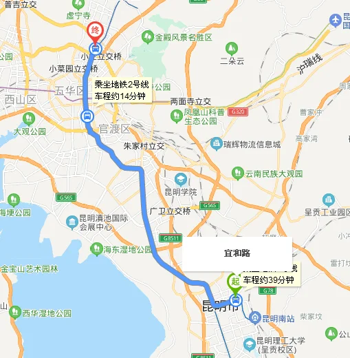 昆明地铁各线路运行时间（昆明地铁宜和路站间隔时间）