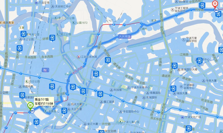 乘坐宁波地铁2号线的流程(宁波云霞路地铁站出口)