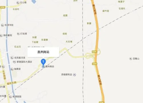 惠州高铁站在哪里(惠东南站高铁站在哪里)4