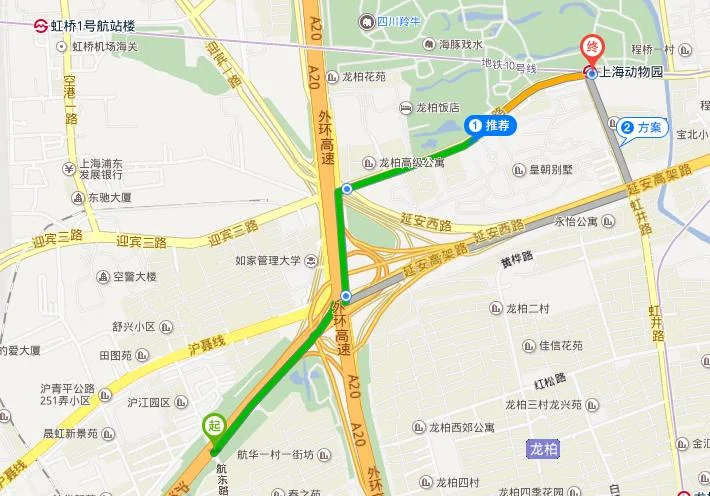 上海地铁10号线线路图（10号线地铁线路图航）2