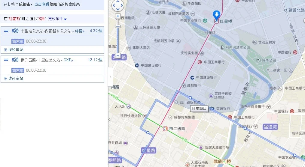 成都东站地铁站到红星桥地铁站C口怎么走（红星桥地铁站是在哪里）2