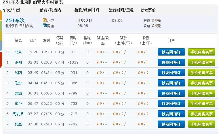 如皋到上海虹桥火车站途经站时刻表(北京到如皋高铁)2