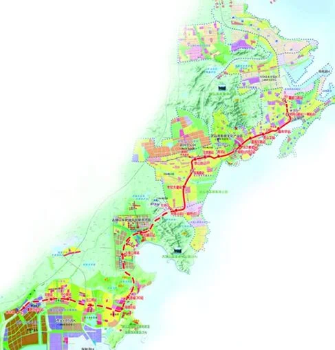 求全部青岛地铁线路规划图（黄岛经济技术开发区地铁规划图）
