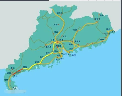 茂名东站的高铁线路（河茂铁路线路）4