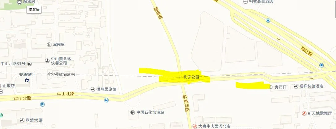 天津地铁六号线（天津地铁6号线工南宁公园站）3