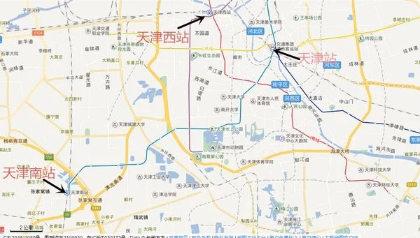 天津高铁站在哪里（天津西高铁站）