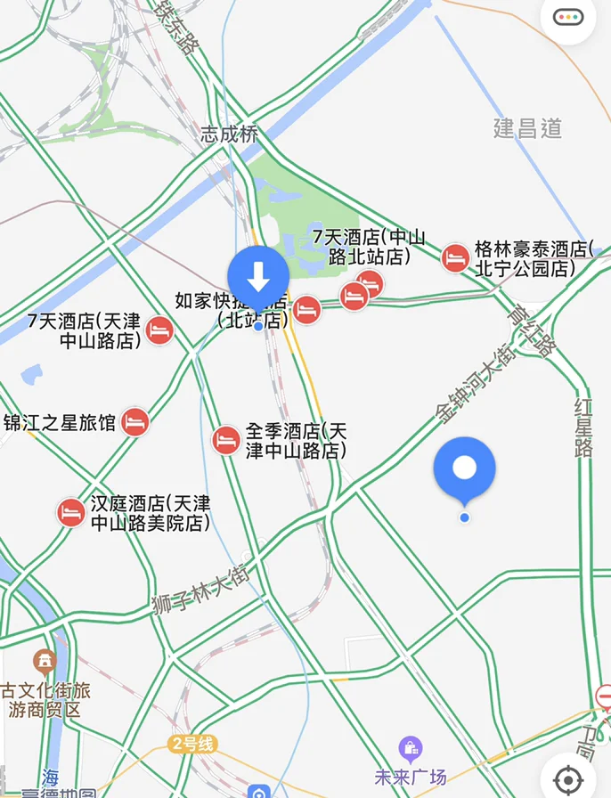 坐地铁3号线到天津华苑赛象酒店在哪一站下（天津优品酒店地铁站）2