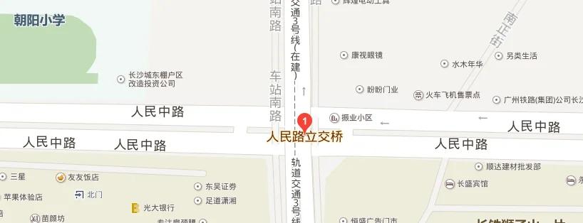 长沙市人民路 地铁路口在哪里（长沙地铁人民路站出口）