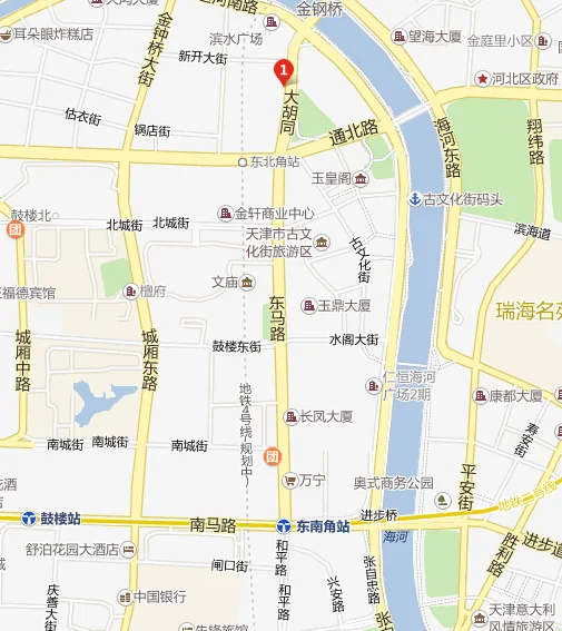 天津地铁二号线各站台位置在哪些地方（天津大胡同地铁二号线位置）