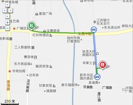 扬州的富春茶社在哪条路上(富春茶社地铁站)1