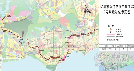 深圳地铁7号各站点（深圳地铁7号线东延长线）4