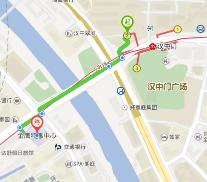 西安地铁二号线有汉中门站吗（汉中地铁最新规划图）