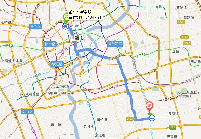 周浦东地铁站到周浦万达广场怎么走（到周浦东地铁站）1