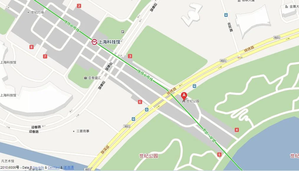 去上海世纪公园坐地铁几号线能到哪个出口近（世纪公园7号门地铁站）1