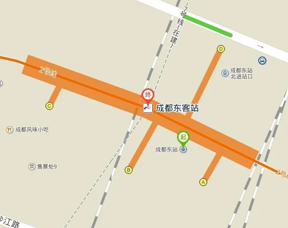 成都东站地铁转高铁只能先出到广场再进站吗（成都东站高铁转地铁）3