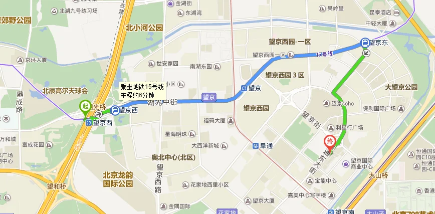 望京西地铁口 有两个球形建筑的地铁口 是A口还是B口（望京地铁站a口）