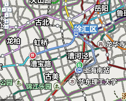 上海市徐汇区田林路103—9号最近地铁口（上海田林路地铁站）