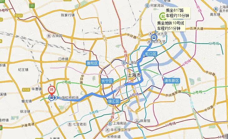 从上海虹桥火车站坐地铁到上海长海医院坐几号线路（从上海长海医院到虹桥火车站坐地铁怎么走）