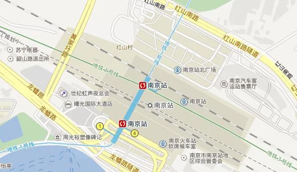 南京南坐地铁到南京站大概要多久（南京地铁1号线几分钟一站）2