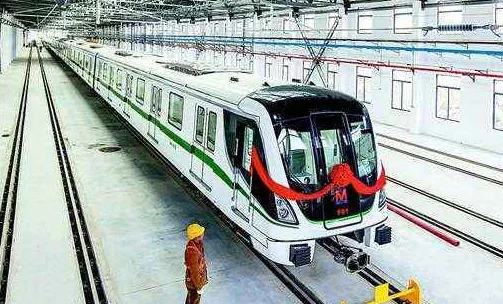 武汉地铁的运营中线路（赵家条地铁站停车场）3