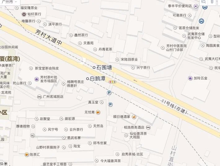 上海22号线地铁线路图（石围塘地铁站22号线）3