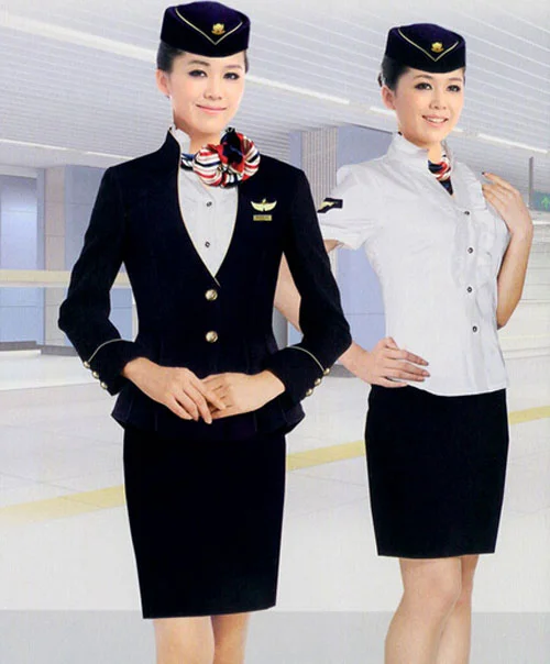 国内外的地铁站务员职业装款式(天津地铁教务员职业装款式)2