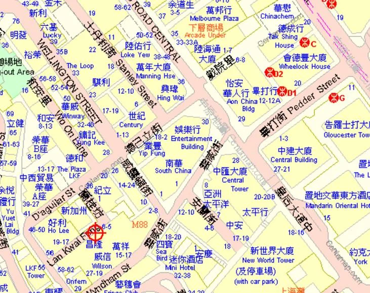 请问香港兰桂坊位於哪个地铁站口比较近出站後怎样行（香港地铁去兰桂坊哪个个出口）