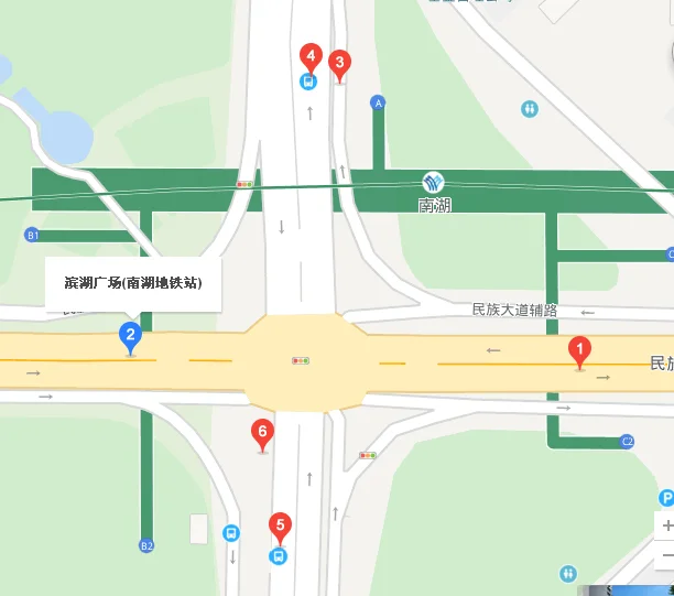 广西南宁有没有地铁（南宁滨湖广场附近地铁）3