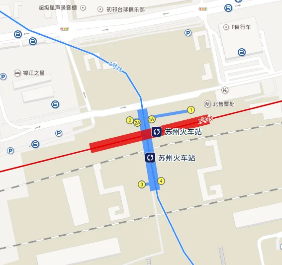 苏州站和苏州北站哪个可以坐地铁四号(苏州北站在哪个地铁站)2