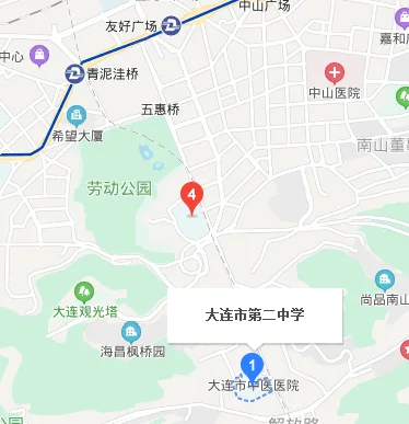 大连地铁2号线经过二七广场吗(大连2号地铁线路图)3