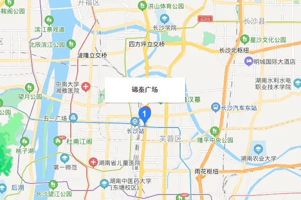 锦泰广场地铁站2号口到长沙南高铁站怎么走(高桥去锦泰广场地铁口)