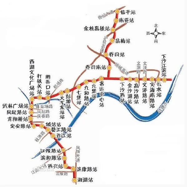 杭州火车站有地铁吗（杭州火车站有地铁的哪个方向）