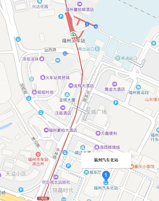 从福州北站出来坐地铁要去南广场还是北广场（福州火车站北广场到地铁站怎么走）