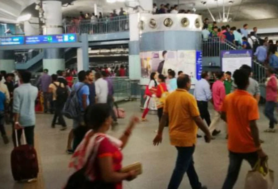 印度新德里有地铁吗（地铁出口印度）4